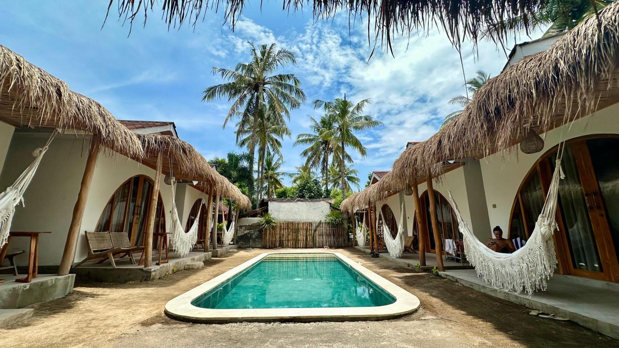 Rumah Canaria Bungalow Gili Trawangan Exterior photo