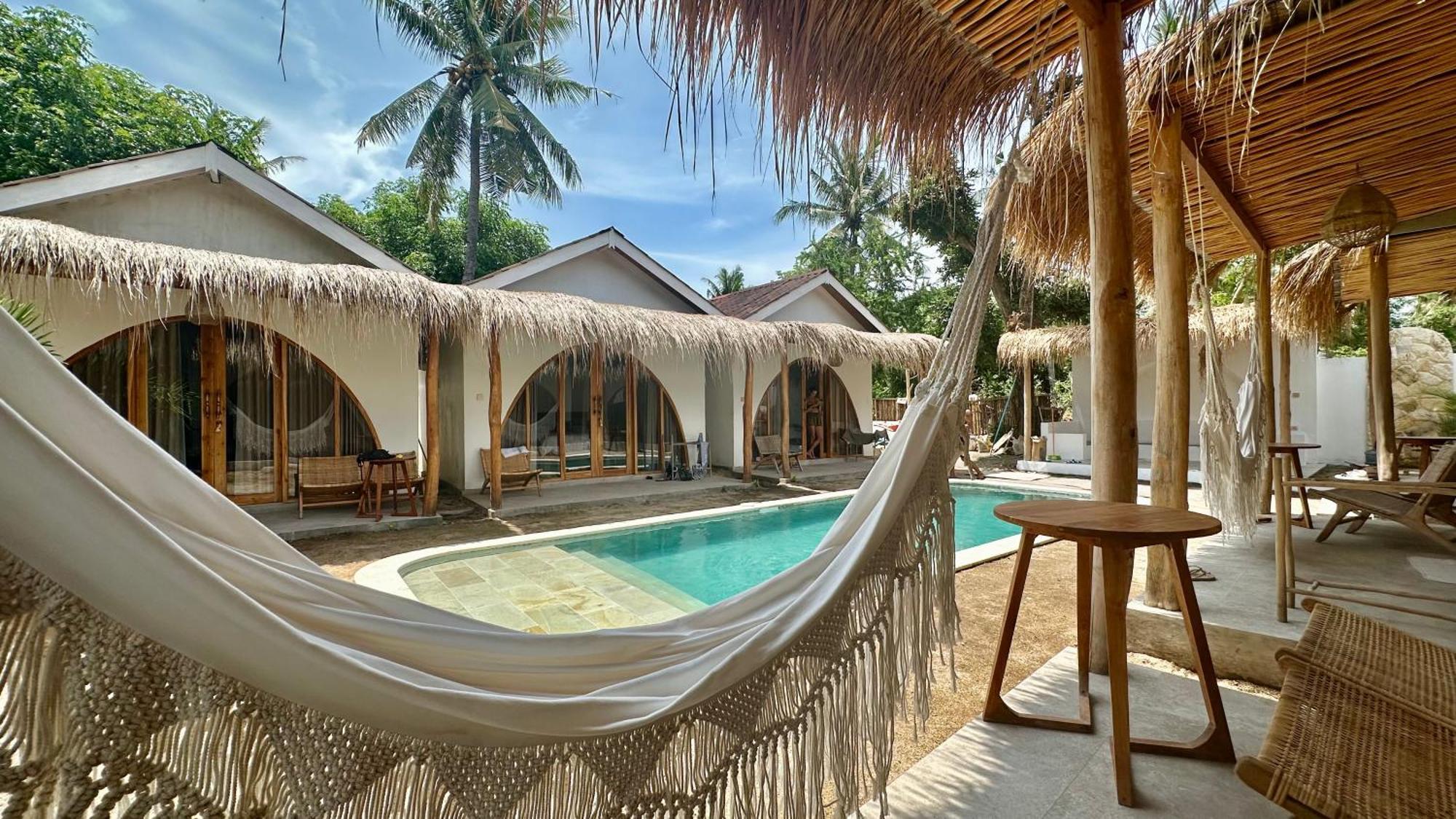 Rumah Canaria Bungalow Gili Trawangan Exterior photo